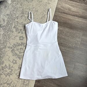 Alo Yoga white tennis dress